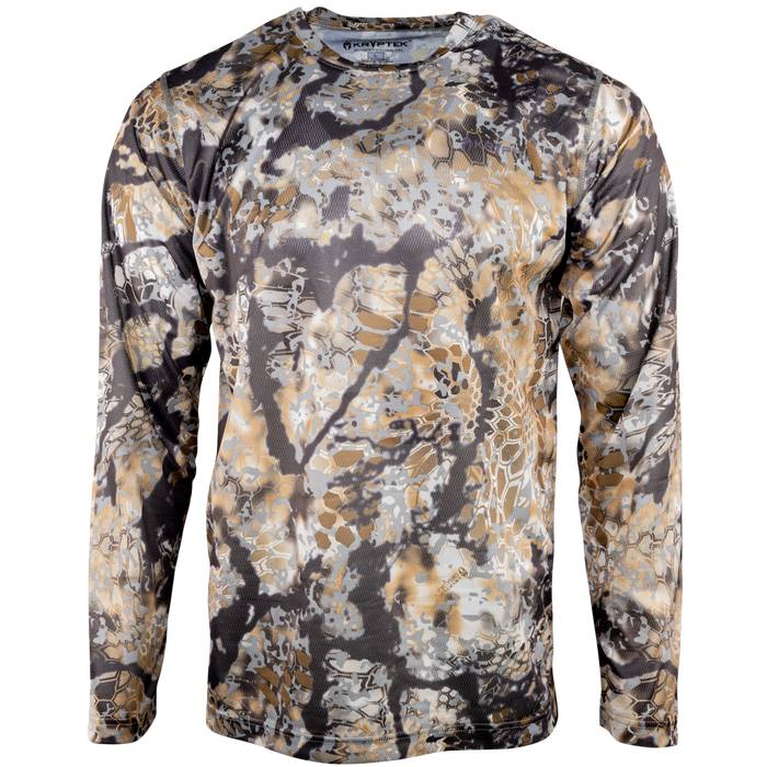 Kryptek T-shirt à manches longues standard Hyperion pour homme, Highlander, taille L